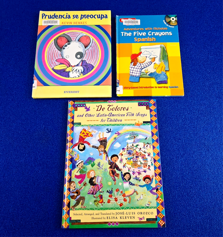 3PC KIDS BOOK SALE! SPANISH/ESPANOL CHILDREN'S BOOK SET HARDCOVER FREE SHIPPING