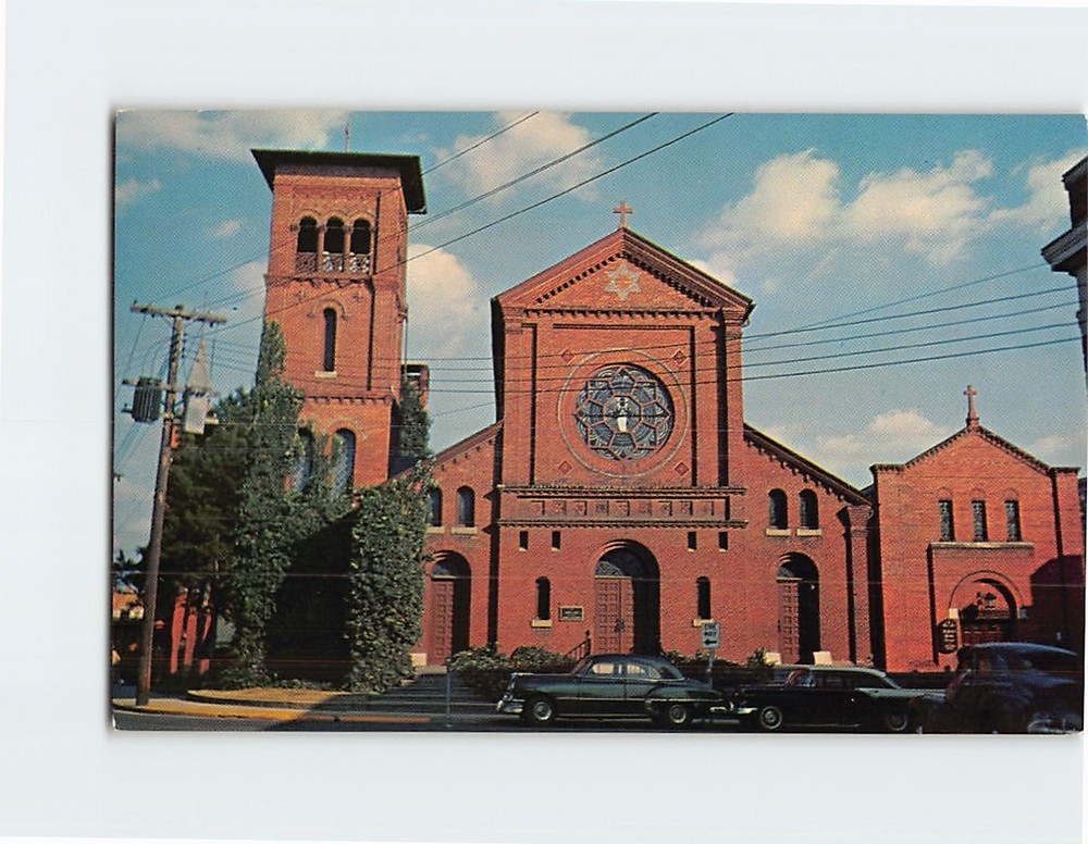 Postcard St. Peters Episcopal Church Salisbury Maryland USA