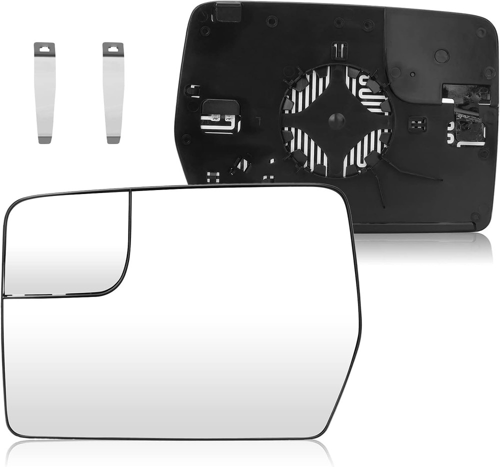 2011-14 F-150 Driver Left Power Heated Mirror Glass–Compatible Replacement