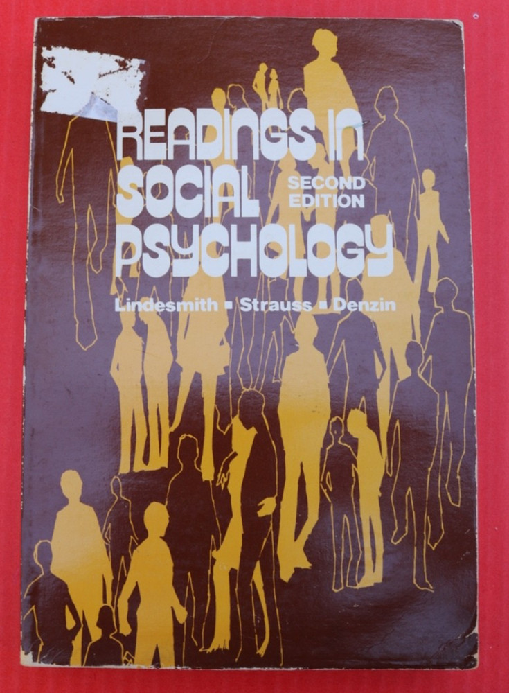 Readings In Social Psychology -Second Edition Pre Owned