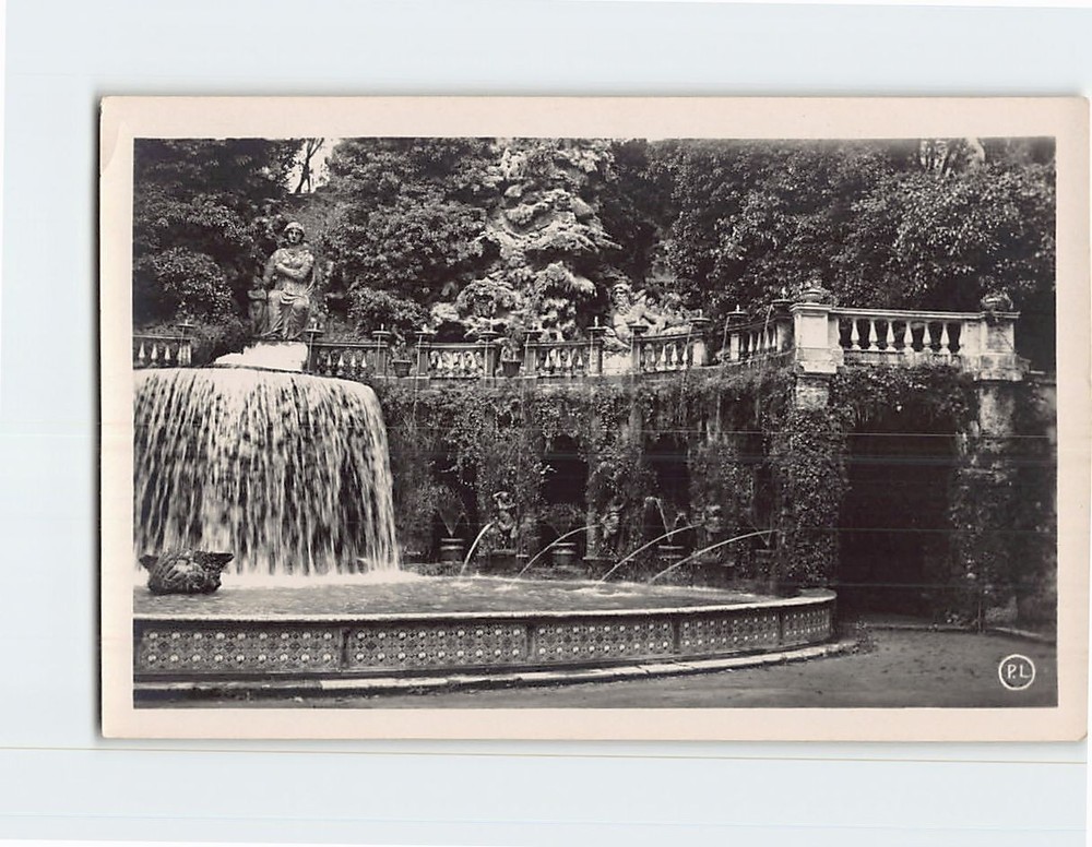Postcard Fontana dell'Ovato Villa d'Este in Tivoli Italy