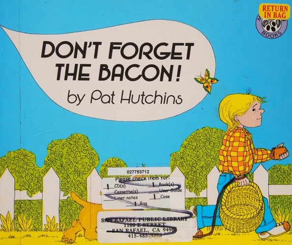 Don't Forget the Bacon! by Hutchins, Pat, Good Book