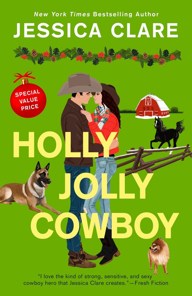Holly Jolly Cowboy (The Wyoming Cowboys Series)