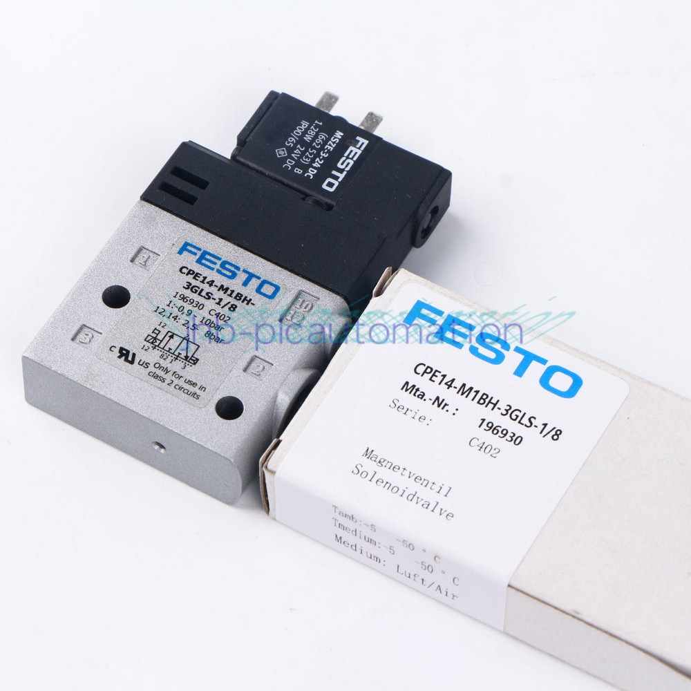 one NEW Festo Solenoid valve CPE14-M1BH-3GLS-1/8 196930