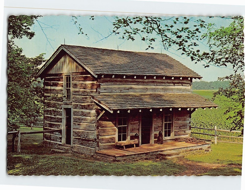 Postcard Still House Conner Prairie Pioneer Settlement Noblesville Indiana