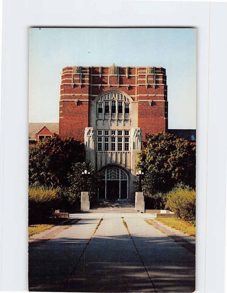 Postcard Purdue University Lafayette Indiana USA