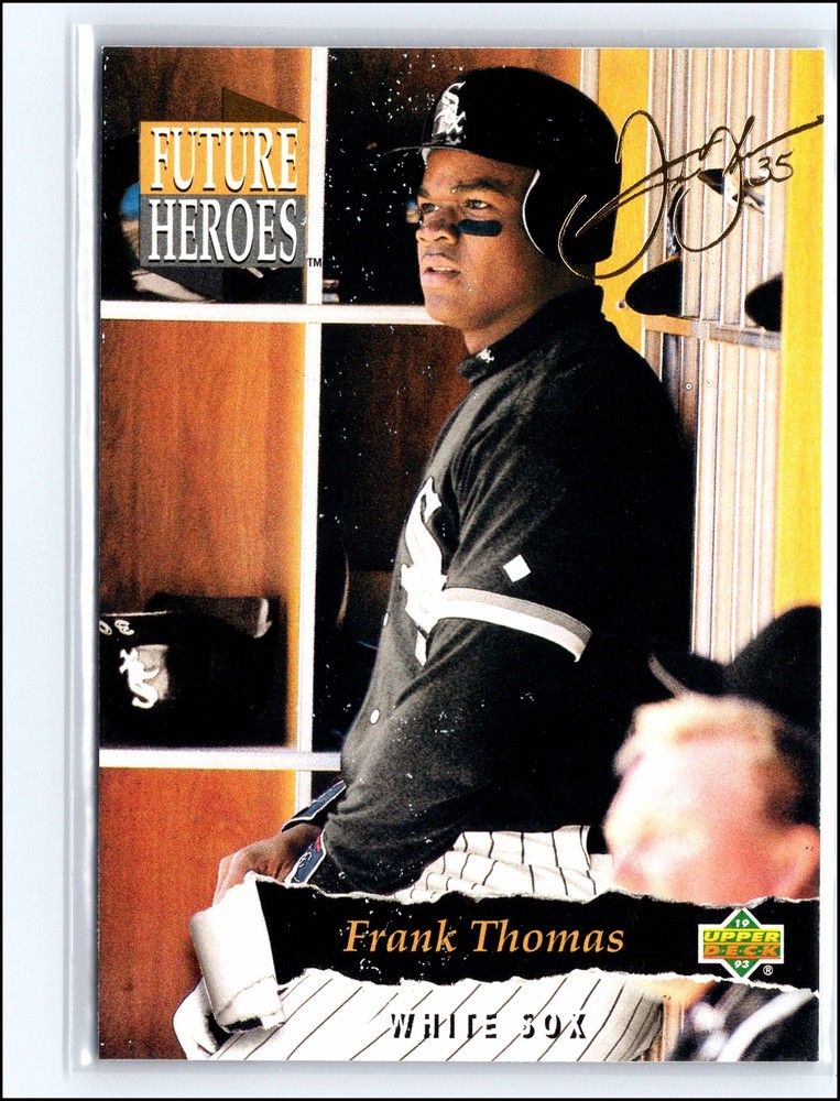 Frank Thomas 1993 Upper Deck Future Heroes #62 Chicago White Sox