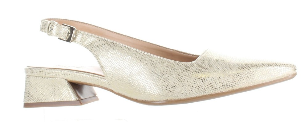 Naturalizer Women's Ginger Gold Slingback Heels Size 8 7714612