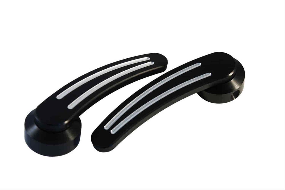 All American Billet DH-BM-BG-1 Silverline Series Interior Door Handles 1948 and