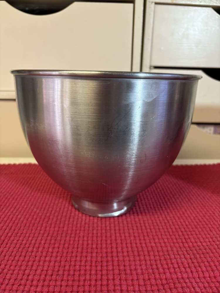 KitchenAid K45 Brown Stainless Steel Hook and Whisk Attachments