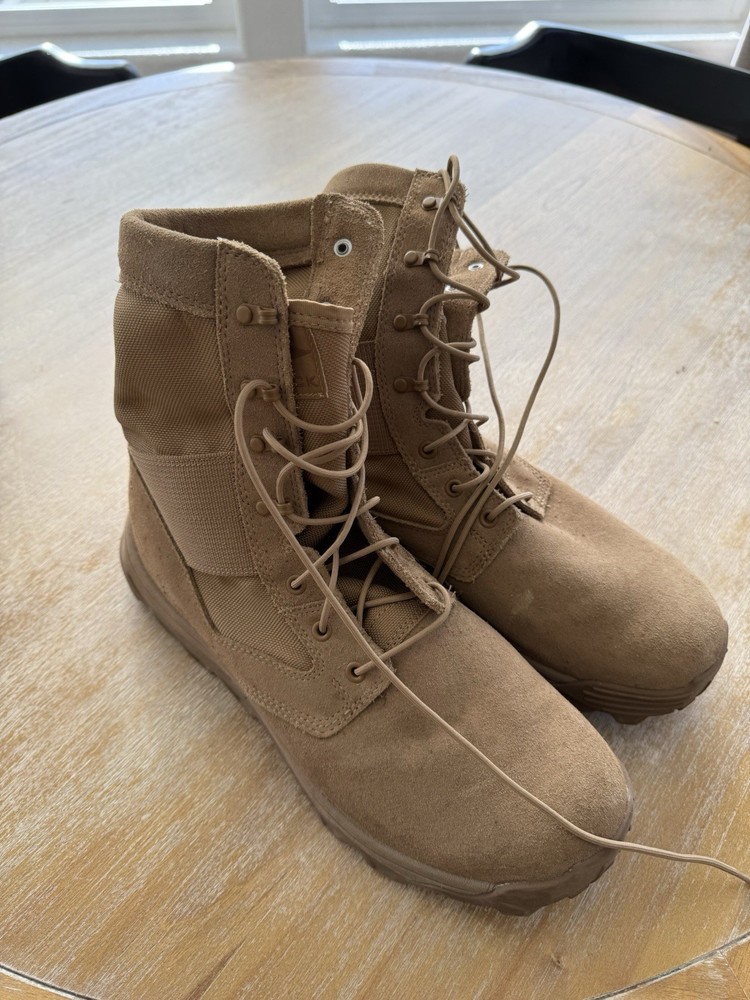 GORUCK MACV-2 Coyote Tan Suede Tactical Boots for Men Size 11.5