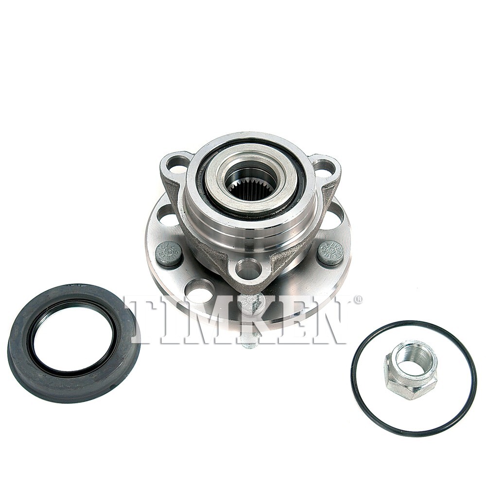 Timken 513017K Front Wheel Bearing and Hub Assembly for FWD Vehicles
