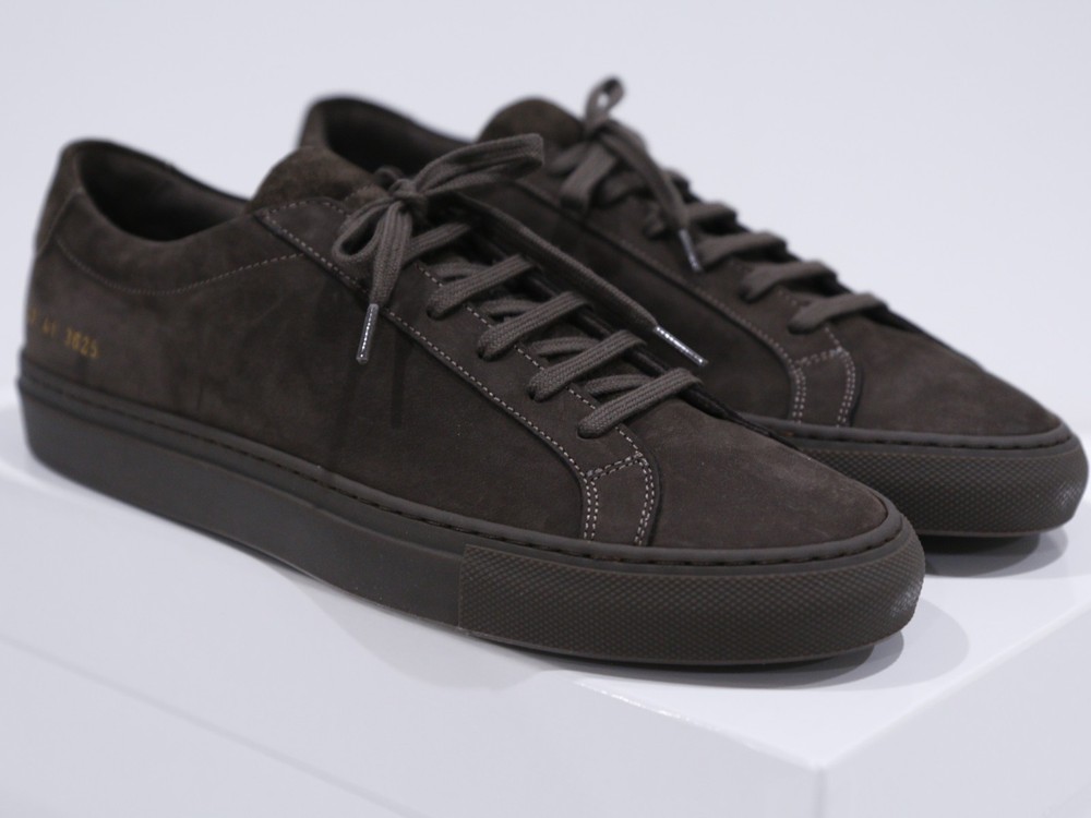 NEW COMMON PROJECTS ACHILLES NUBUK Suede Moka Brown 41 EU-image