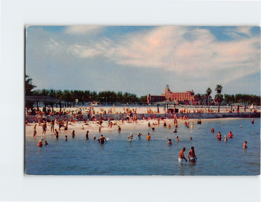 Postcard Beach at St. Petersburg Florida USA