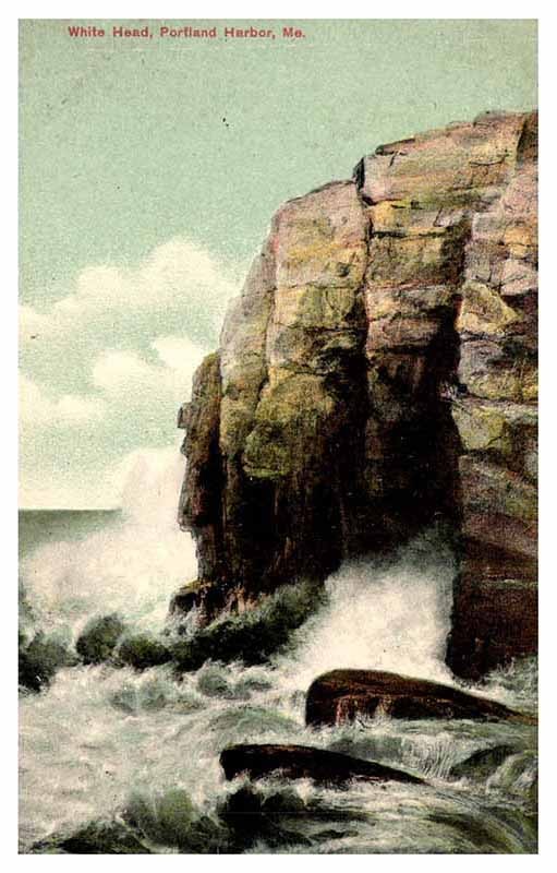 Postcard WATER SCENE Portland Maine ME m/09 AS8938