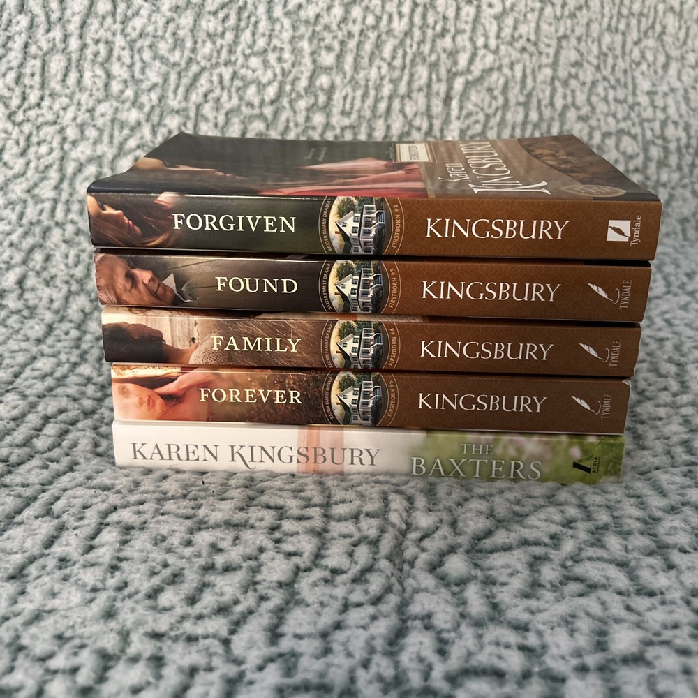 Baxter Family Drama Firstborn Series Books 2-5 + Prequel by Karen Kingsbury