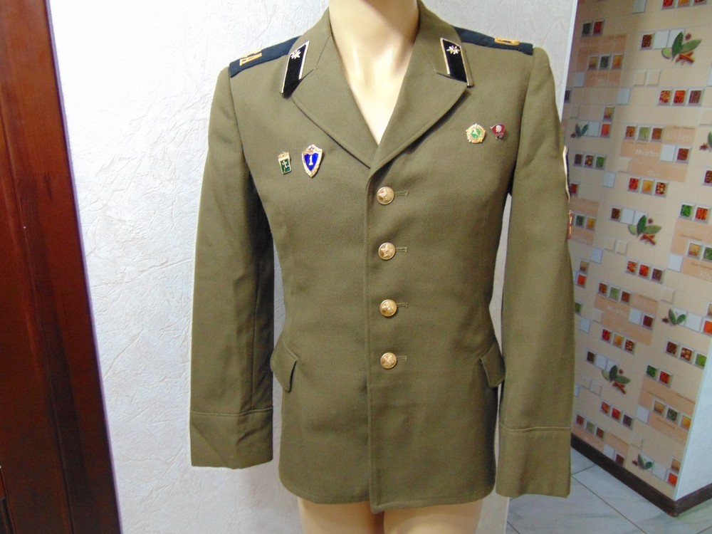 Soviet soldier's jacket. Signal troops. USSR Army. Size 48.