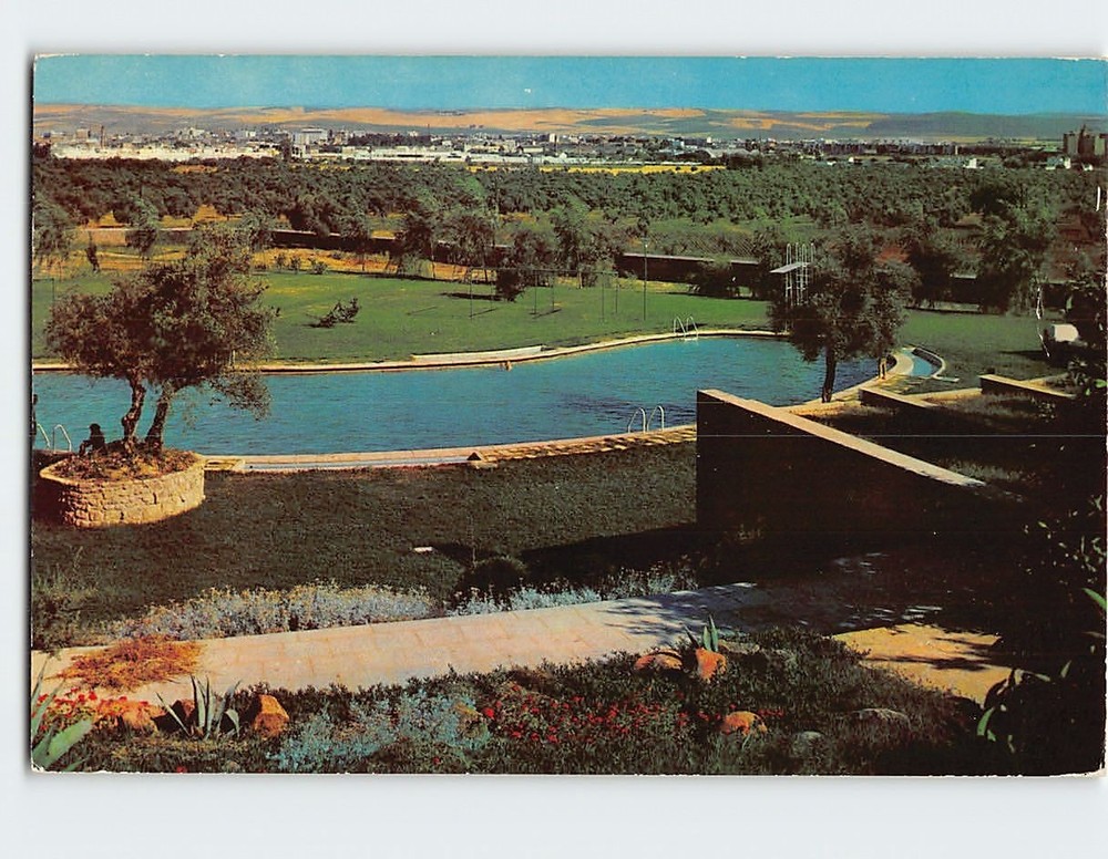 Postcard Panorama desde el Hotel Parador Córdoba Spain