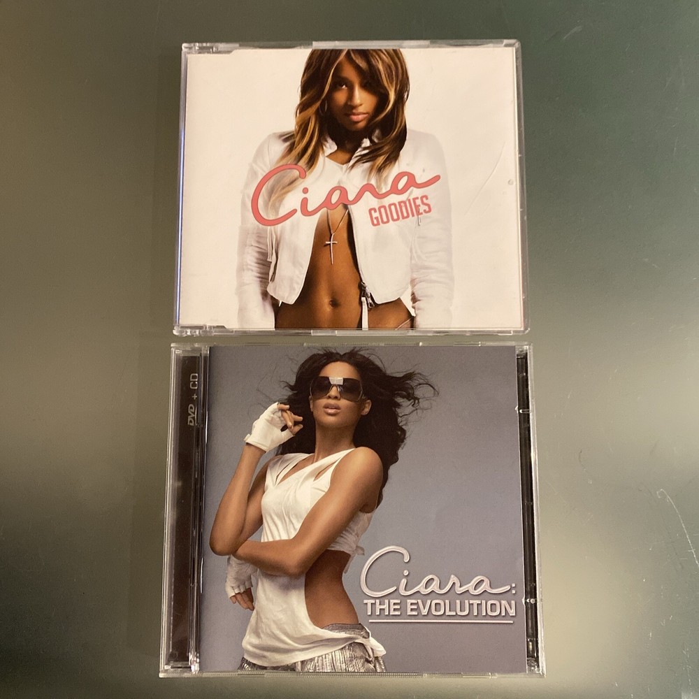 Ciara 2 💿 LOT: IMPORT SINGLE Goodies & The Evolution VG