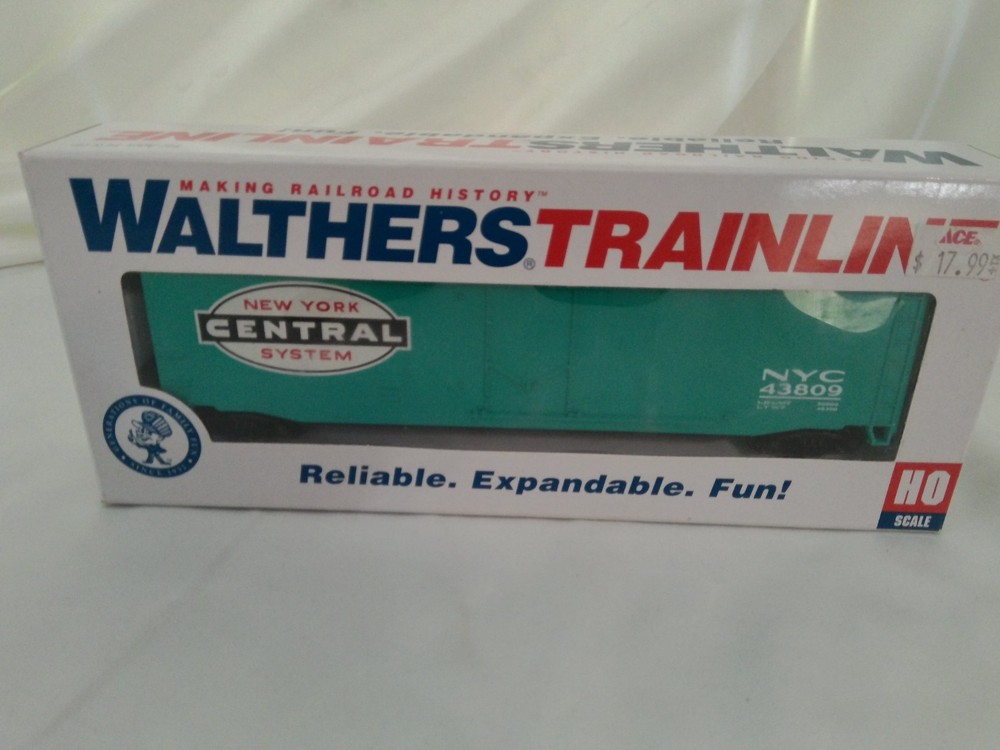 Walthers Trainline 931-1403 HO Scale NYCentral Boxcar #43809 Wal-931-1403