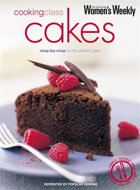 Cooking Class Cakes (The Australian Women's Weekly Essentials) Paperback BookFREE US DELIVERY | ISBN: 186396634X | Quality Books