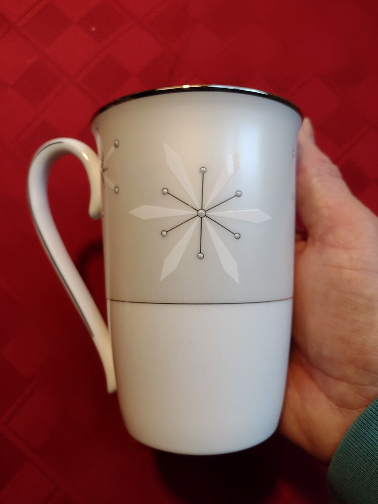 Lenox Federal Platinum  Winter / Holiday / Christmas/ Accent Mug-image