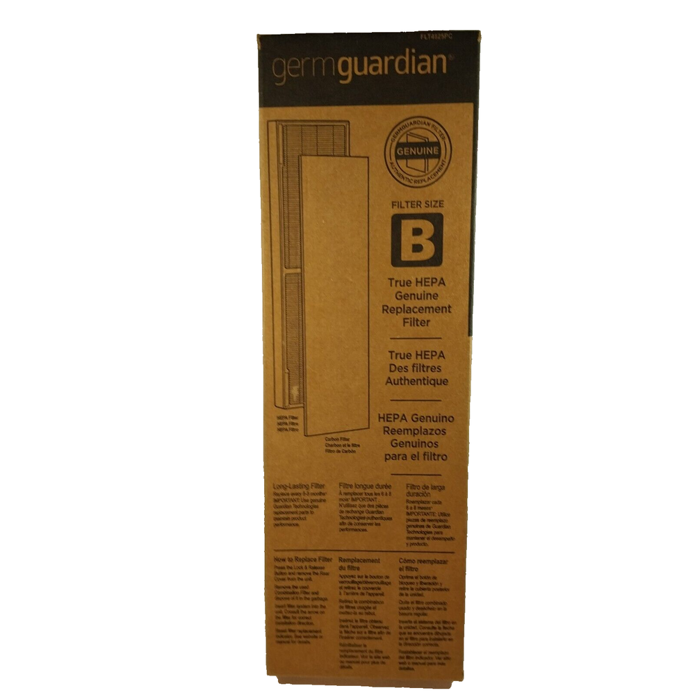 Germ Guardian FLT4825PC True HEPA Size B Replacement Air Purifier Filter