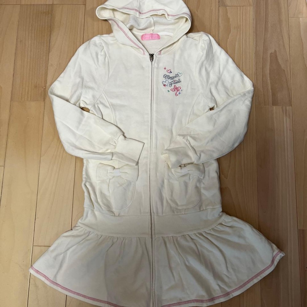 Mezzo Piano Junior Long Sleeve Long Parka Size 150 Cute Design Used