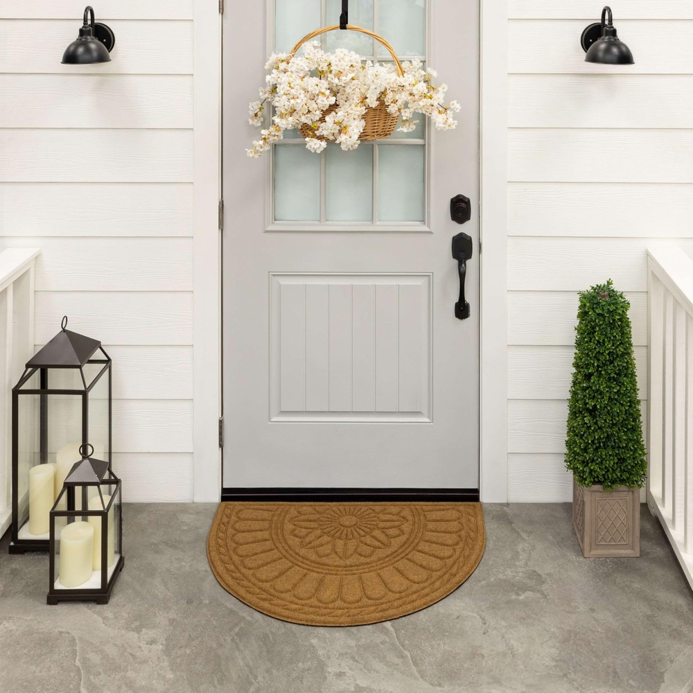 Entryway 2x3 All Weather Non-Slip Recycled Rubber Doormat for Outdoor Use