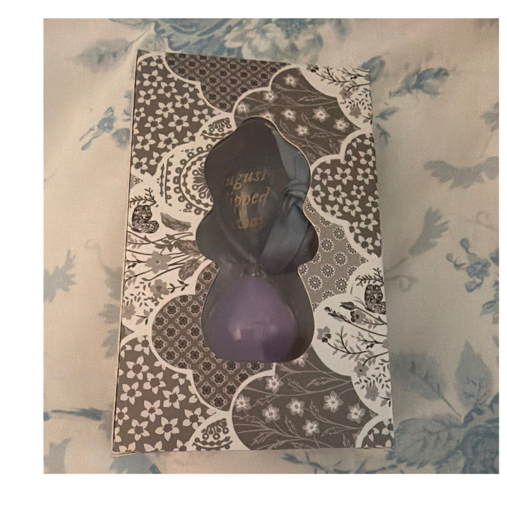 Taylor swift august hourglass ornament