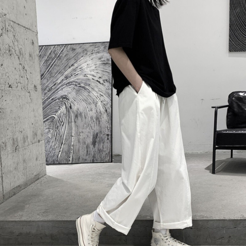 Summer Japanese Street Style Women's Wide Leg Loose Casual Pants