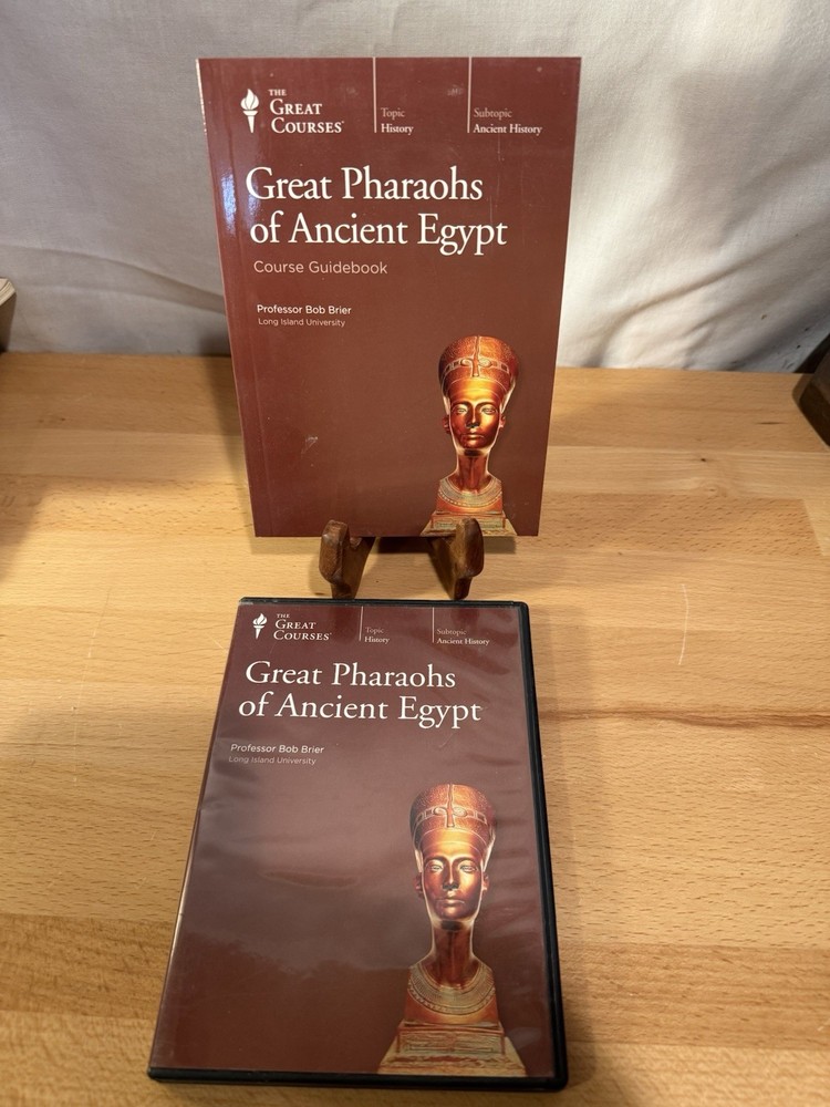 Great Courses: Great Pharaohs of Ancient Egypt (DVDs & Guidebook) Pre Owned