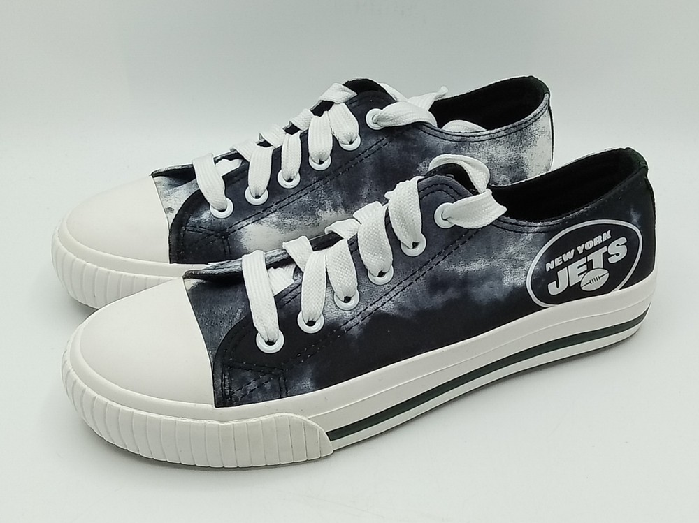 New York Jets Foco Tie-Dye Women's Sneakers Size 7