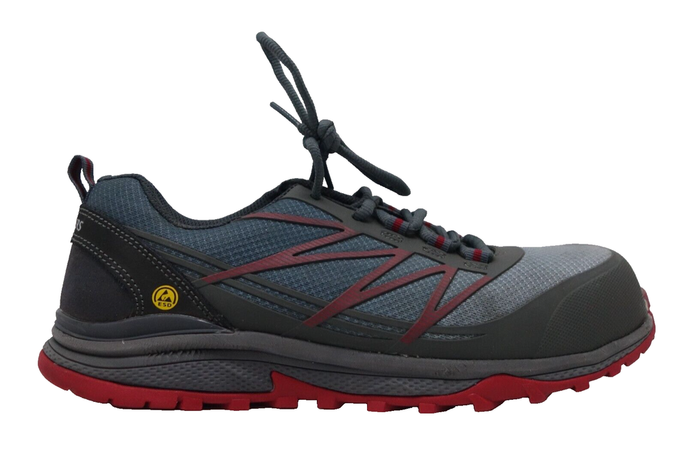 Skechers Mens Gray Puxal Esd Composite Toe Safety Work Shoes US 9 M EU 42