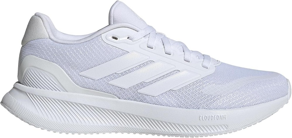Adidas Runfalcon 5 W Triple White Running Shoes Size 6.5