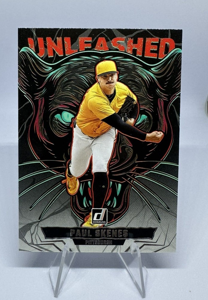 2025 Panini Donruss - Unleashed Paul Skenes #20 Pittsburgh Pirates