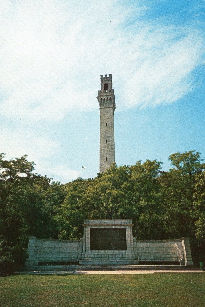 Pilgrim Monument, Provincetown, Cape Cod, Massachusetts, UNP, VG --POSTCARD