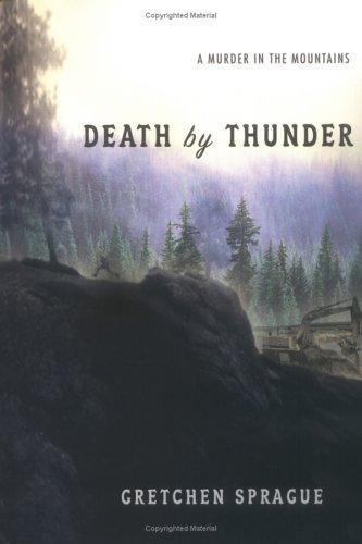 Death by Thunder (Martha Patterson Mysteries) Sprague, Gretchen hardcover Used