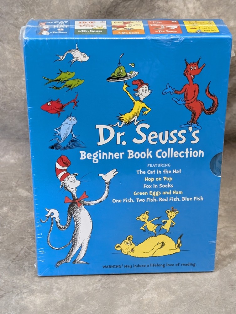 Dr. Seuss's Beginner Book Boxed Set Collection: The Cat in the Hat; One Fish Two