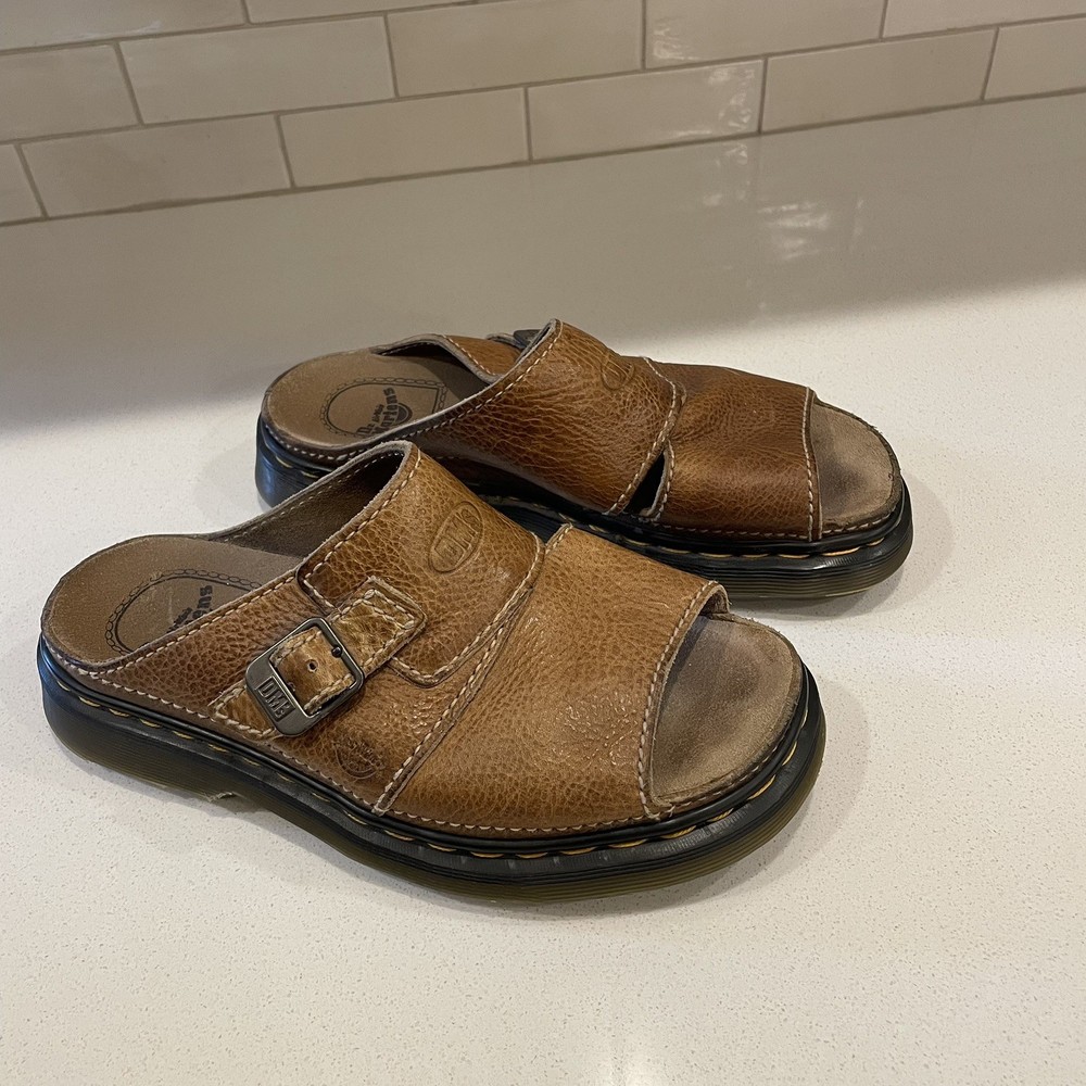 Doc Martens Vtg Y2K AIR WAIR Chunky Mule Buckle Brown US 8 (men) / 9 (women)