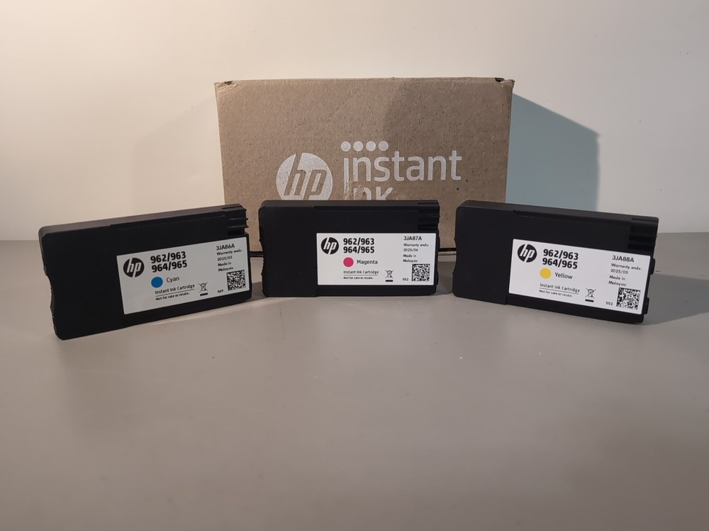 HP 962 3-Pack High-Yield Ink Cartridges for Printers  