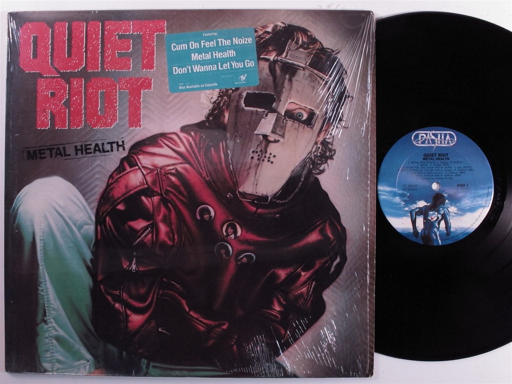 QUIET RIOT Metal Health PASHA LP VG+ SHRINK f