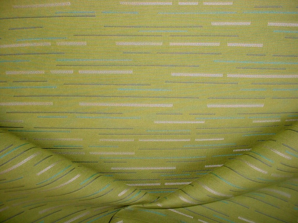 Maharam Surge Parkway Absinthe Green Azure Jacquard Upholstery Fabric - 9-1/2Y-image