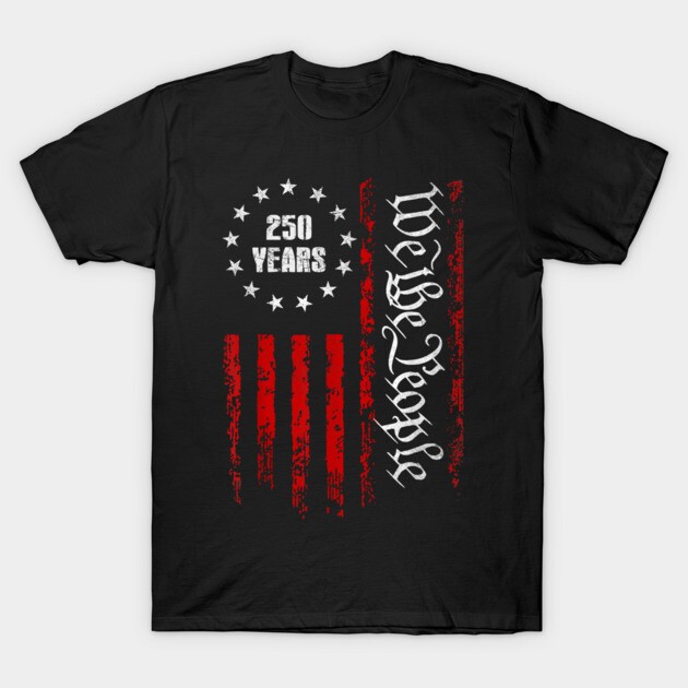 America 250Th Anniversary 250 Years America Men's T-shirt