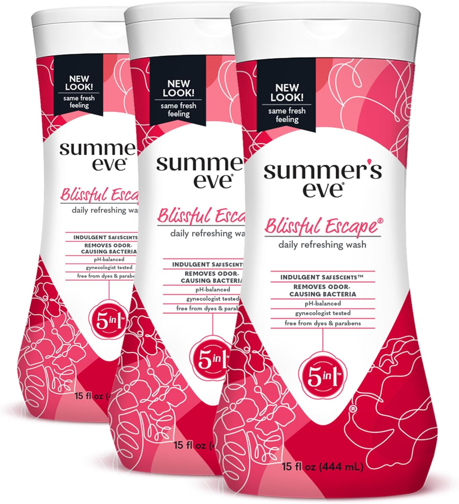 Summer'S Eve Blissful Escape Daily Refreshing All over Feminine Body Wash, Remov