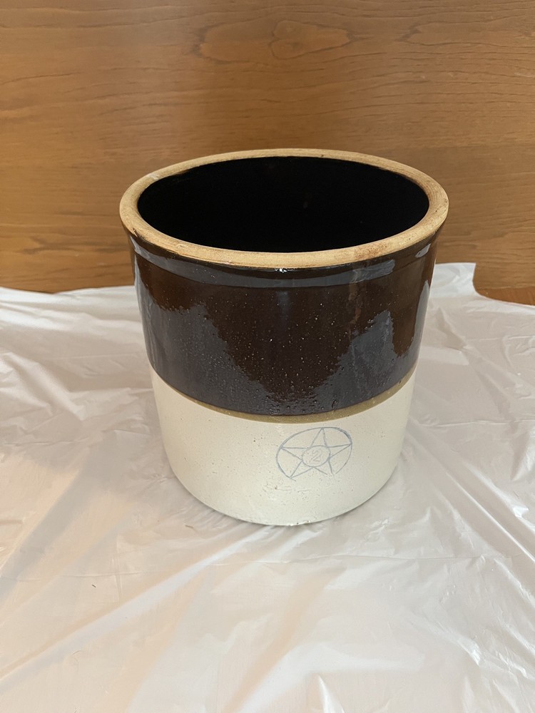 Star Stoneware Co. Vintage 2 Gallon Crock Crooksville, Ohio