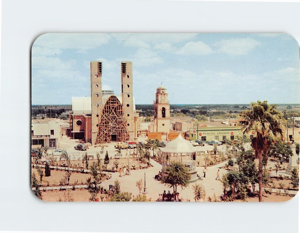 Postcard Plaza Reynosa Tamaulipas Mexico