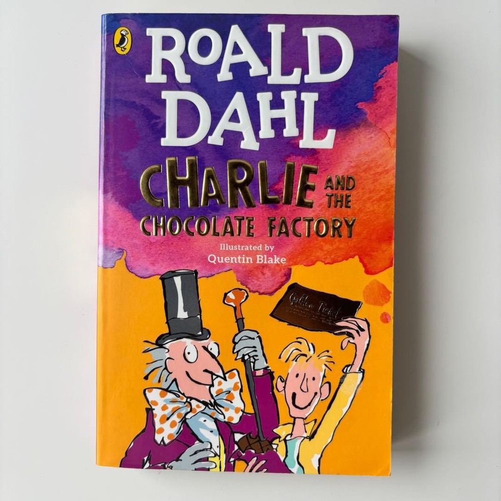 Charlie and the Chocolate Factory Roald Dahl Quentin Blake Illustrated Book