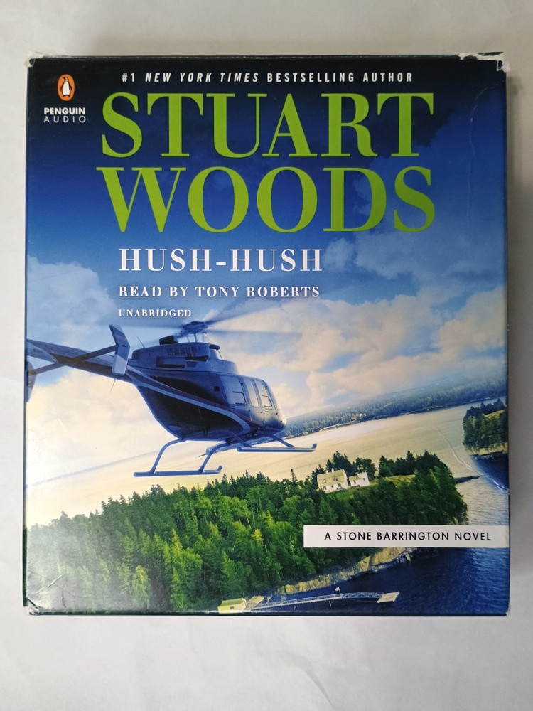 Hush-Hush (A Stone Barrington Novel) Audio CD By Stuart Woods Audiobook