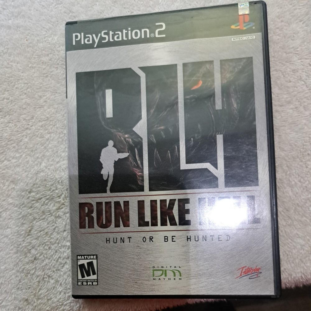 RLH: Run Like Hell: Hunt or Be Hunted (Sony PlayStation 2, 2002) TESTED